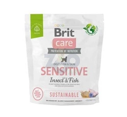 BRIT CARE Sustainable Sensitive Insetti e pesce 1 kg