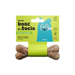 AZANKI Osso da masticare con insetti per cani anziani 12 cm