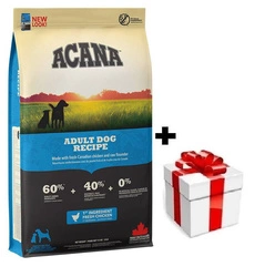Acana Heritage Adult Dog 11,4kg + sorpresa per il cane GRATIS