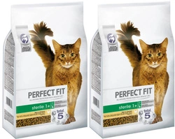 Perfect Fit™ - alimento completo secco per gatti adulti dopo la castrazione, ricco di pollo 2x7 kg