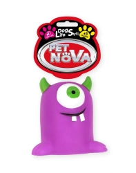 DOG LIFE STYLE Mostriciattolo Monster 10 cm, viola