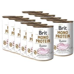 BRIT MONO PROTEINE RABBIT 12x400g