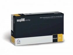 Guanti in nitrile senza polvere, taglia M - neri