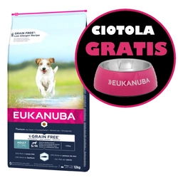 EUKANUBA Adult Small&Medium Grain Free 12kg