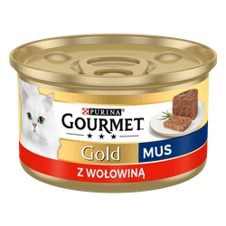 Purina Gourmet Gold mousse con manzo 85g