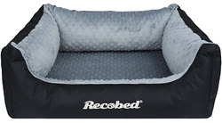 RECOBED Divano Sargasso nero e grigio M 80x65cm