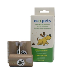 Eco Pets Sacchetti ecologici per rifiuti 120 pz (8x15 pz)