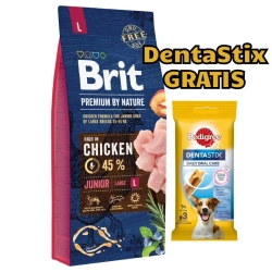 Brit Premium By Nature Junior L Con pollo 15kg