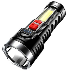 GENETIC® Torcia ricaricabile a LED con riflettore xpe cob