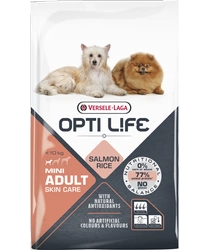 Versele-Laga Opti Life Adulto Cura della pelle Mini con Salmone 7.5kg