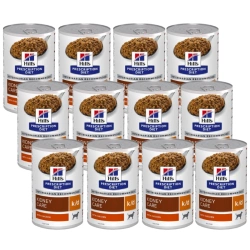 HILL'S PD Prescription Diet Canine k/d 12x350g -3% DI SCONTO SUL SET