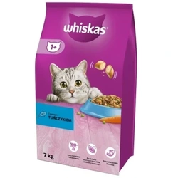 WHISKAS Adult 7 kg - cibo secco per gatti adulti, con delizioso tonno