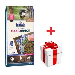 BOSCH Maxi Junior 15kg + una sorpresa per il vostro cane GRATIS!