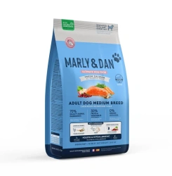 Marly & Dan Adult Dog Medium Breed Fresh Salmon Holistic & Hypoallergenic 12kg cibo secco