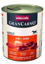 Animonda GranCarno Adulti Cane Manzo + Pollo 800g