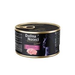 DOLINA NOTECI Premium Sterilised per gatti ricco di tacchino 185 g