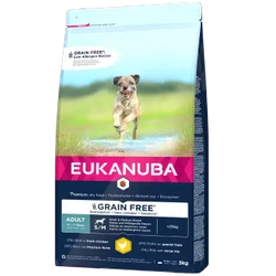 EUKANUBA Adult Chicken S/M Grain Free 3kg