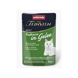 ANIMONDA Vom Feinsten Raffinesse pollo con selvaggina in gelatina 85 g