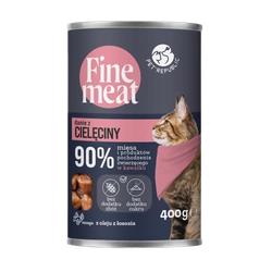 PetRepublic Fine Meat piatto di vitello 400g per gatti