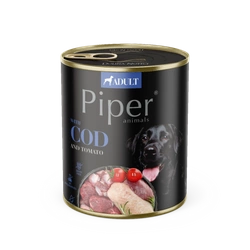 DOLINA NOTECI Piper per cani con merluzzo e pomodoro 800g