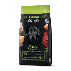 FITMIN Dog For Life Adult All Breeds 2x12kg -3% Rabatt auf das Set