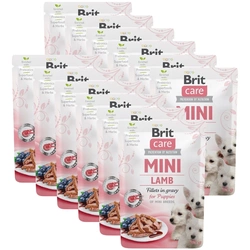 BRIT CARE Mini filetti di agnello in salsa  per cuccioli 12x85g