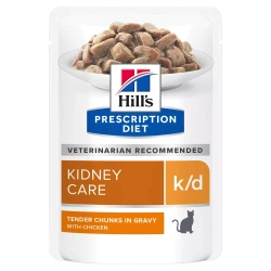 Hill's PD Prescrizione Dieta felina k/d Pollo 85g