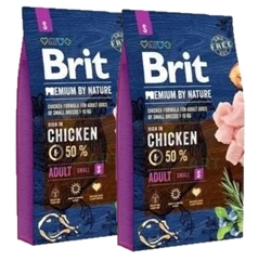 Brit Premium By Nature Adult S Con pollo 2x8kg