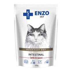 ENZO VET Intestinal con agnello in salsa per gatti 100g