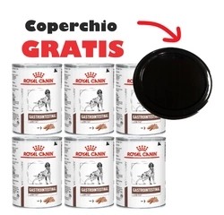 ROYAL CANIN Gastro Intestinal Low Fat LF22 6x420g in lattina - di sconto in un set