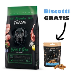 FITMIN Dog For Life Lamb & Rice 12 kg