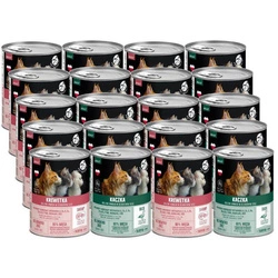 PetRepublic pezzi in salsa con anatra/gamberi 20x400g per gatti
