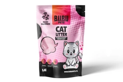 BUBU Pets Lettiera in silicone non agglomerante micro rosa 3,8l