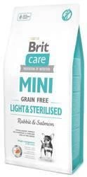 Brit Care Mini Grain Free Light & Sterilised Con coniglio e salmone 7kg