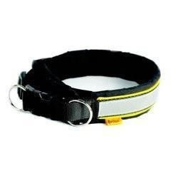 Dingo Reflex Collare per cani riflettente nero 50-56cm