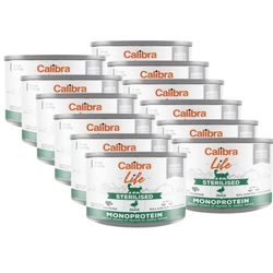CALIBRA Cat Life Sterilised Anatra 12x200g