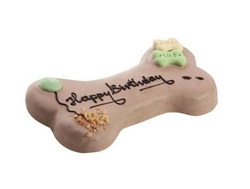 Lolo Pets Torta per il cane "Happy Birthday" Burro di arachidi e cioccolato 250g