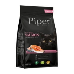 DOLINA NOTECI Piper Animals al salmone per gatti sterilizzati 3kg