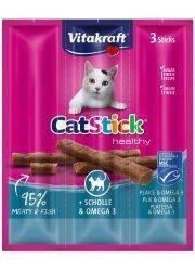 Vitakraft Gatto Bastone Mini Kabanosy Con platessa 3x18g