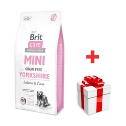 Brit Care Mini Yorkshire senza cereali 7 kg + sorpresa per il cane