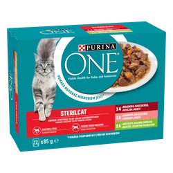 Purina One Sterilcat mix di gusti 12x85g