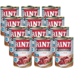 Rinti Kennerfleisch Junior Rind cibo umido per cani - manzo 12x400g