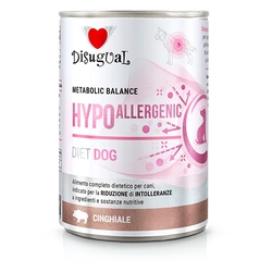 Disugual Alimento umido per cani Veterinario HYPOALLERGENIC Cinghiale (adulto) 400 g