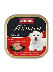 Animonda Cane Vom Feinsten Adult Manzo & Tacchino Cuori 150g