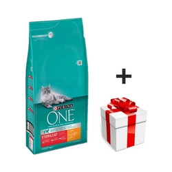 Purina One Cat Sterilcat Alimento al pollo per gatti 6 kg + sorpresa per il gatto