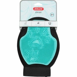 Zolux ANAH Guanto di toelettatura bifacciale