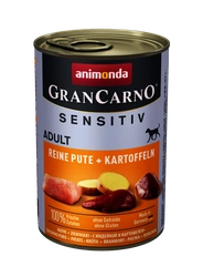 Animonda GranCarno Sensitiv Adulto Cane tacchino e patate 400g