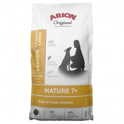 ARION Original Mature 7+ Senior Medium & Large Chicken cibo secco per cani 12 kg