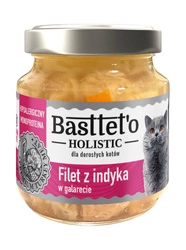 Basttet'o Holistic filetto di tacchino in galette per gatti 130g