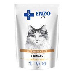 ENZO VET Urinary con pollo in salsa per gatti 100g